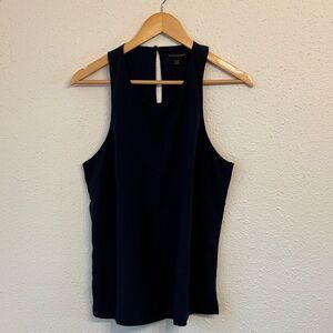 Banana Republic Classic Navy Racerback Top